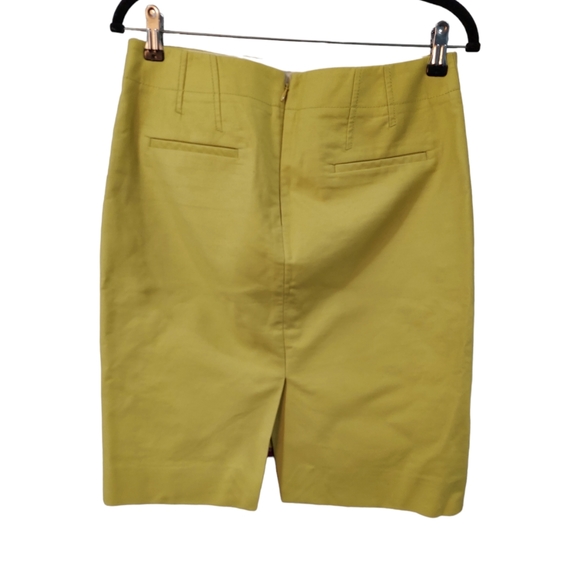 J.Crew Chartreuse No 2 Pencil Skirt - Picture 5 of 5